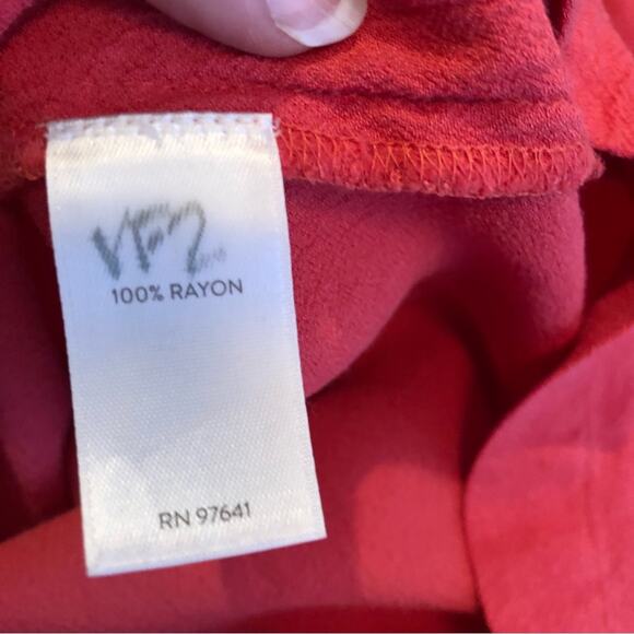 J Jill bright pink cold shoulder long sleeve top size Large - Picture 13 of 15